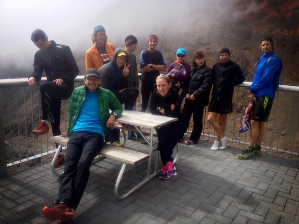 Running Group with Jono Wyatt and others