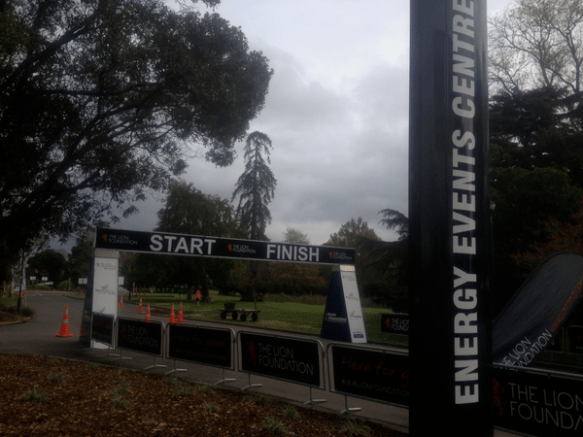 Rotorua Marathon - Start and Finish