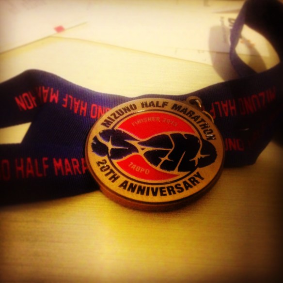 Taupo Half Marathon Medal